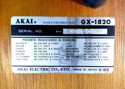 1974 Akai Stereo Tape Recorder Auto Reverse GX-1820D - 015d4084 94d6 4968 83bd b6f76d2c81af